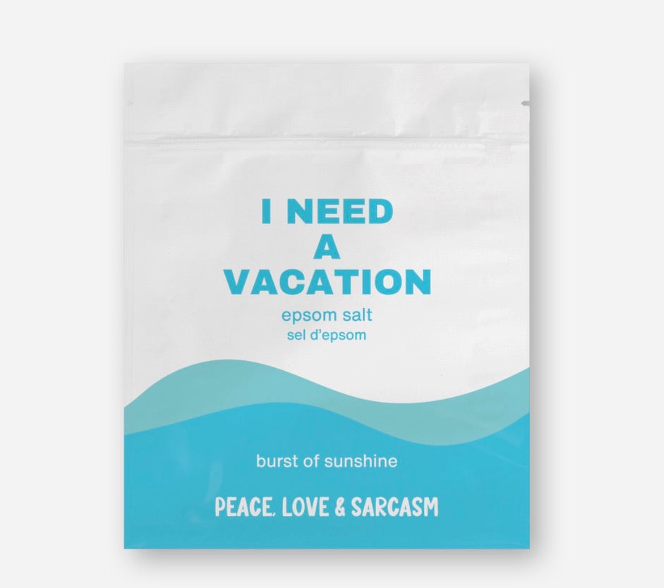 I Need A Vacation Epsom Salts