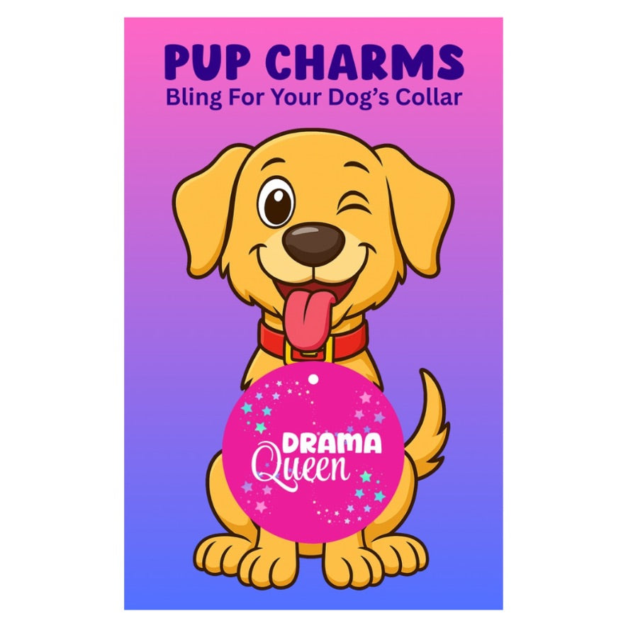 Drama Queen Pup Charm