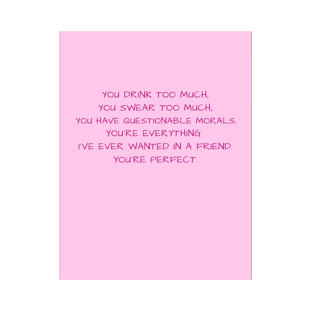You're Perfect Card
