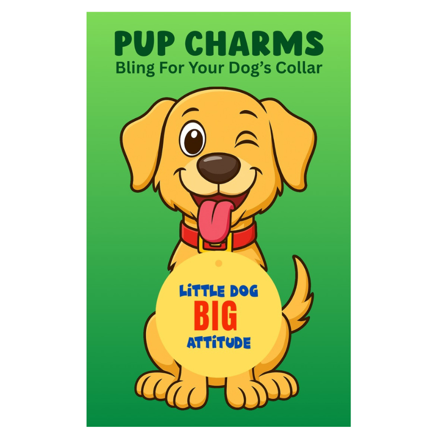Little Dog, Bit Attitude Pup Charm