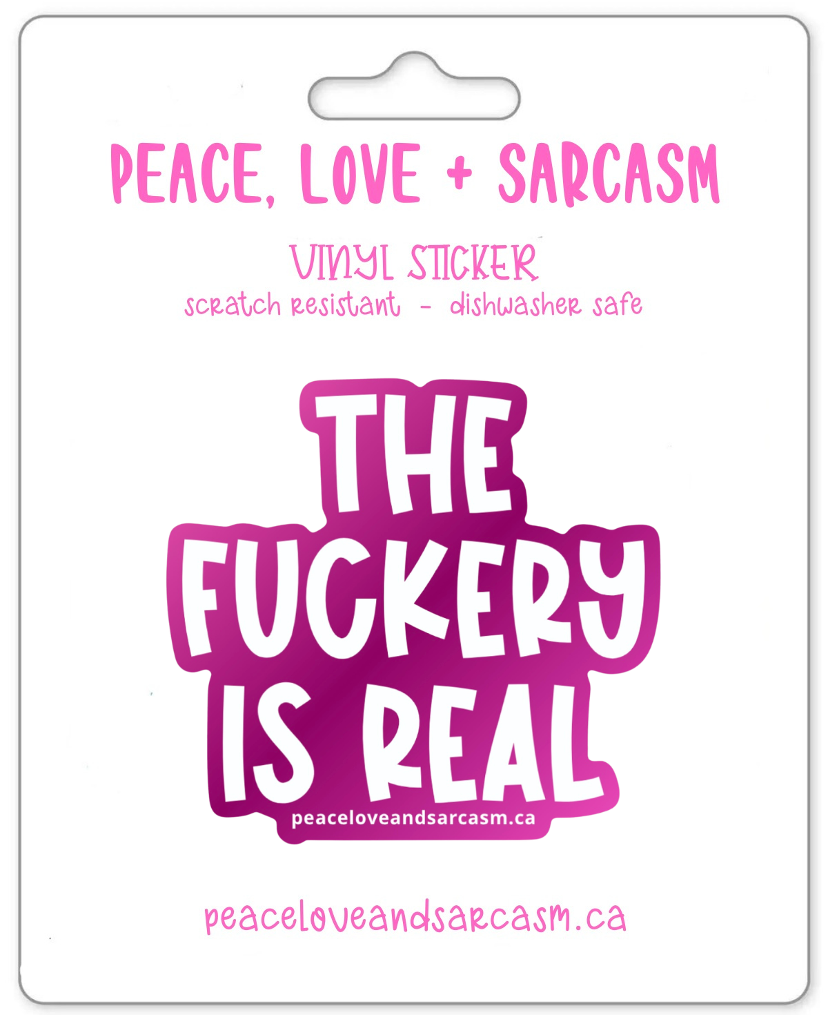 The Fuckery Is Real Sticker