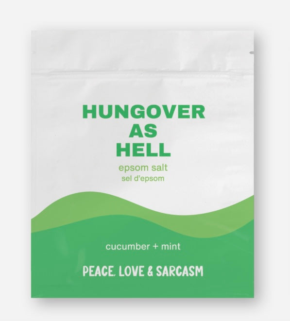Hungover as Hell Epsom Salts