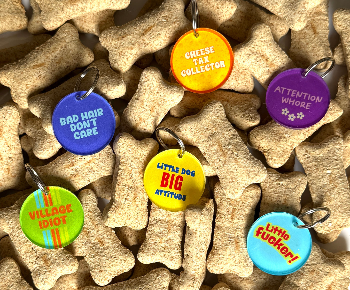 Cheese Tax Collector Pup Charm