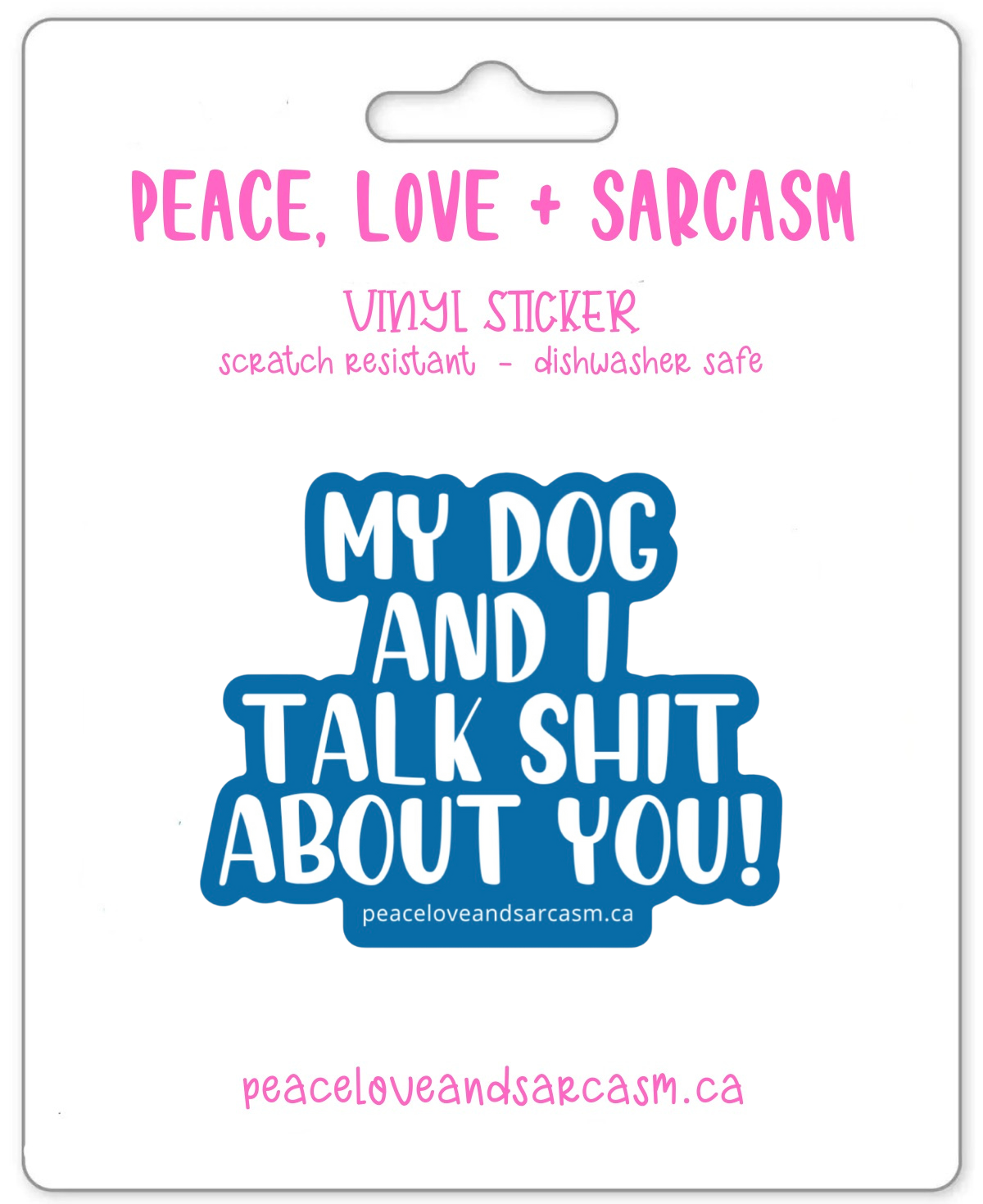 My Dog & I Sticker