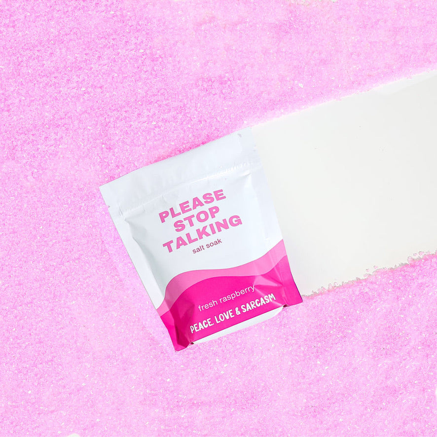 Please Stop Talking Epsom Salts