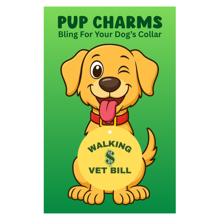 Walking Vet Bill Pup Charm