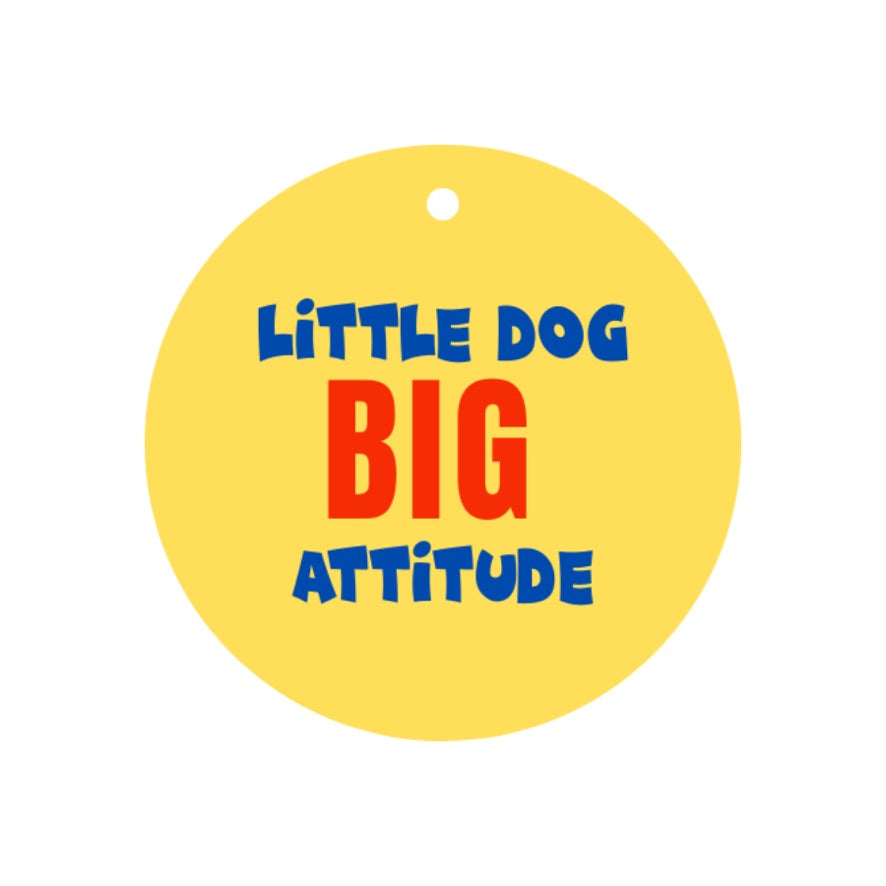Little Dog, Bit Attitude Pup Charm