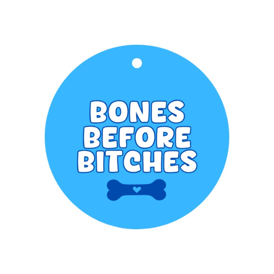 Bones Before Bitches Pup Charm