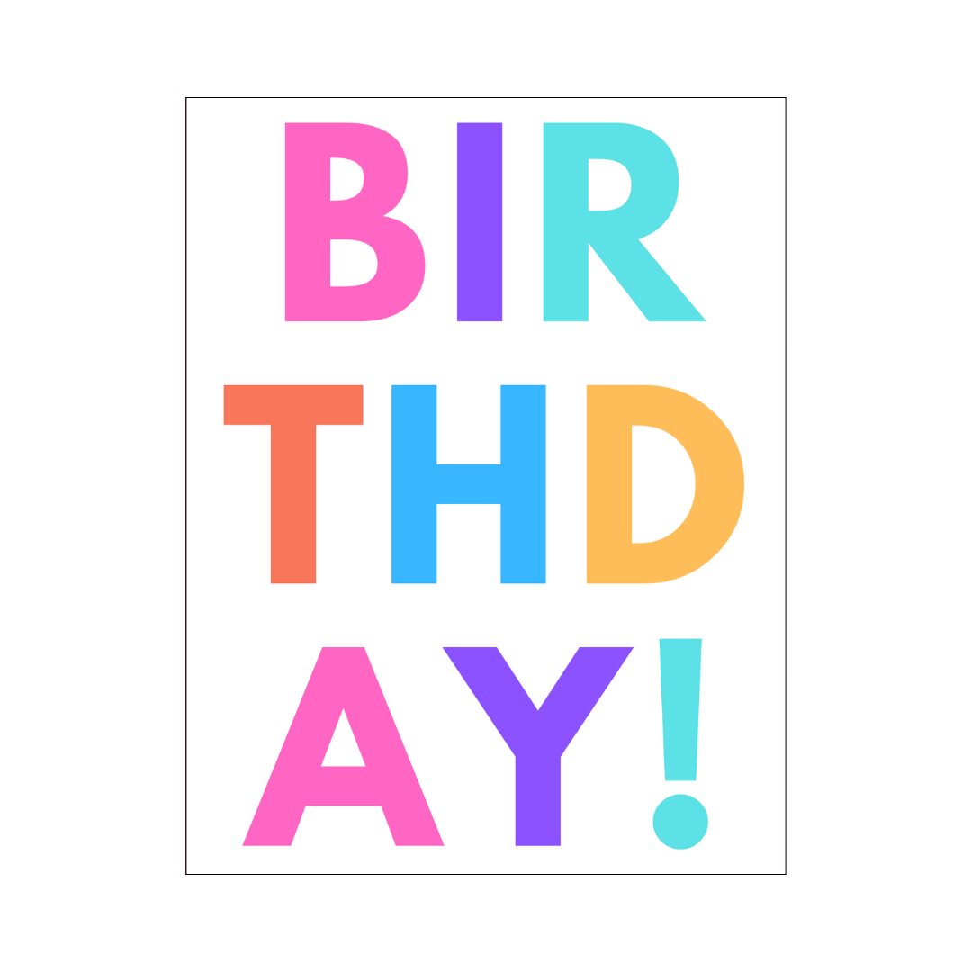 Birthday! Card