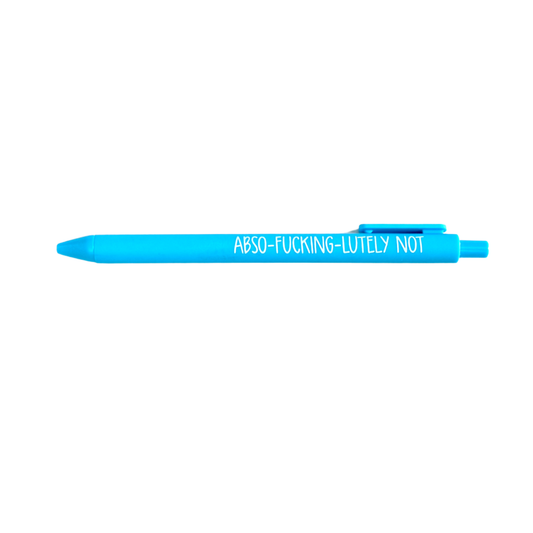 Abso-fucking-lutely Not Jotter Pens