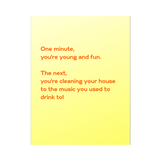 Young & Fun Birthday Card