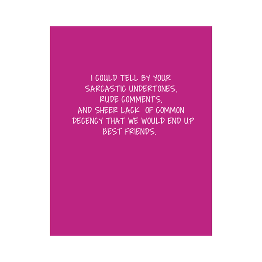 Best Friends Card