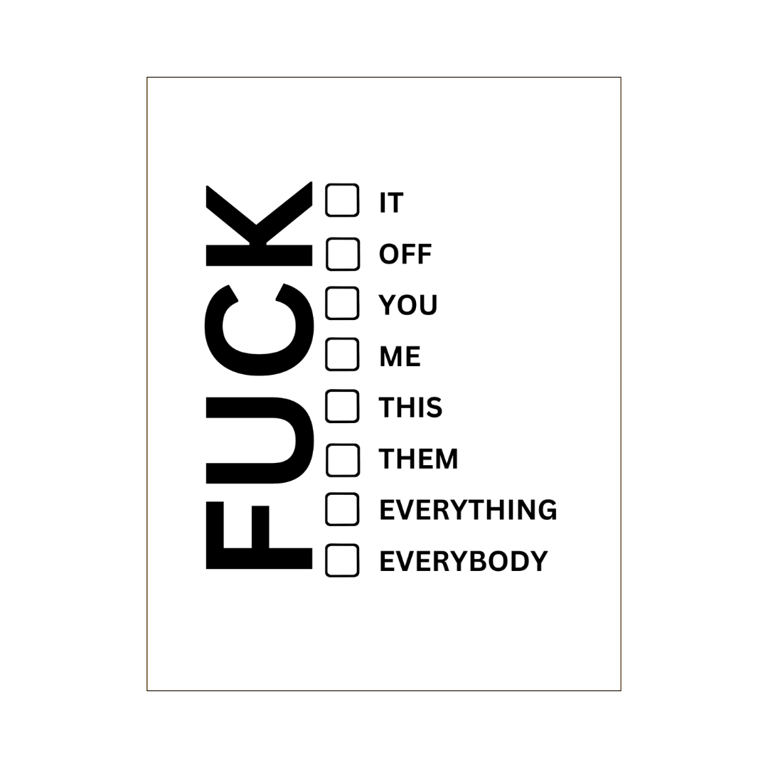 Fuck Card
