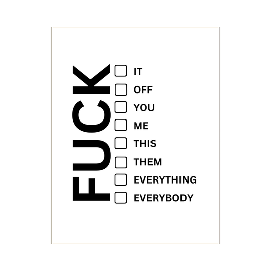 Fuck Card