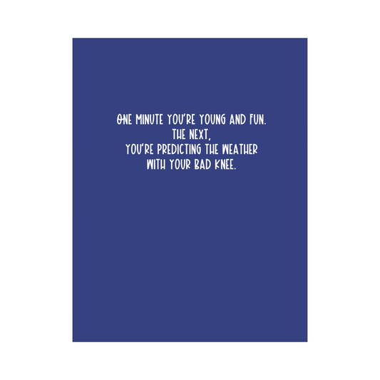 Predicting The Weather Birthday Card