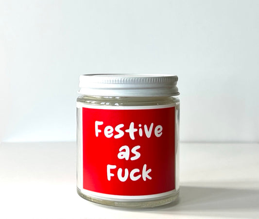 Festive as Fuck Christmas Candle