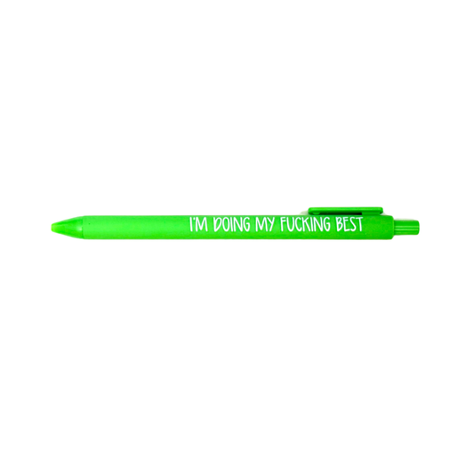 I'm Doing My Fucking Best Jotter Pens