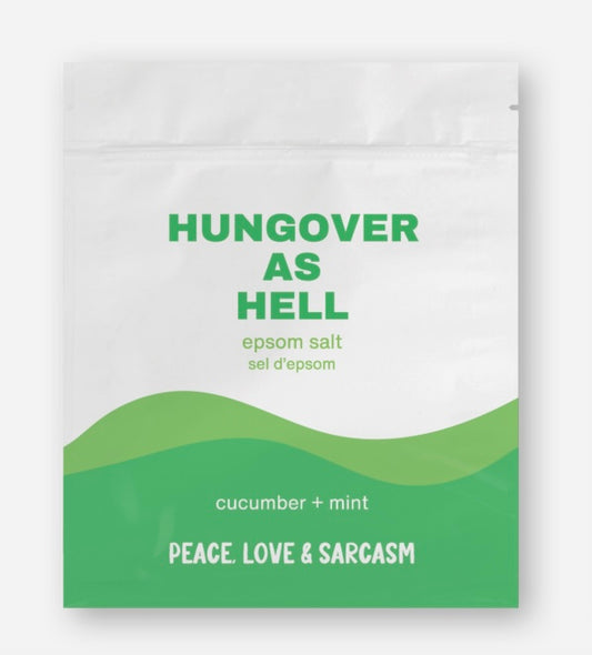 Hungover as Hell Epsom Salts