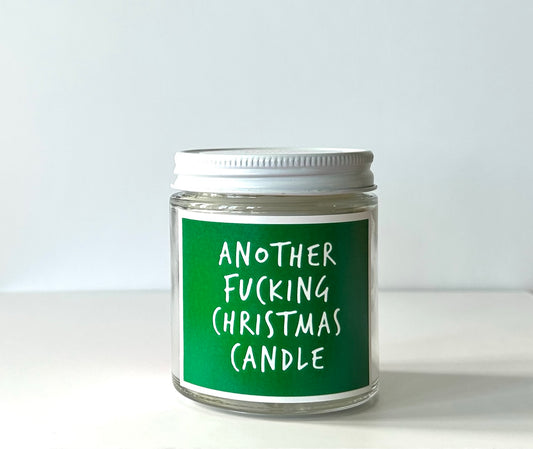 Another Fucking Christmas Candle