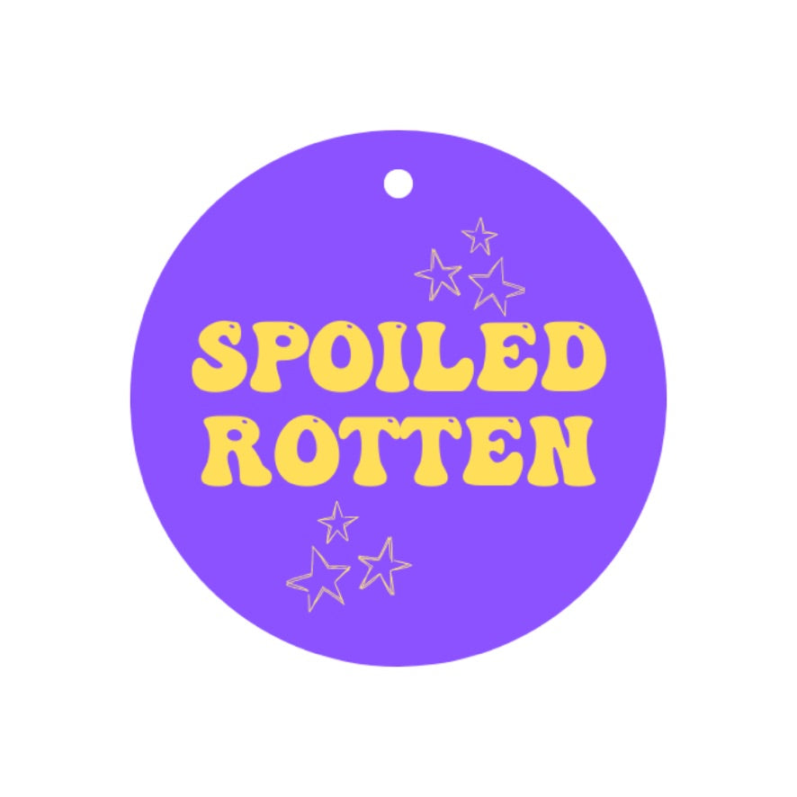 Spoiled Rotton Pup Charm