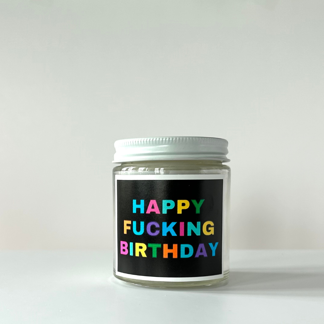 Happy Fucking Birthday Candle