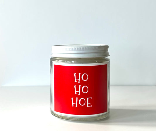 Ho Ho Hoe Mery Christmas Candle