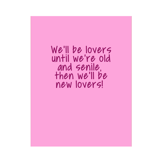 We'll Be Lovers Card
