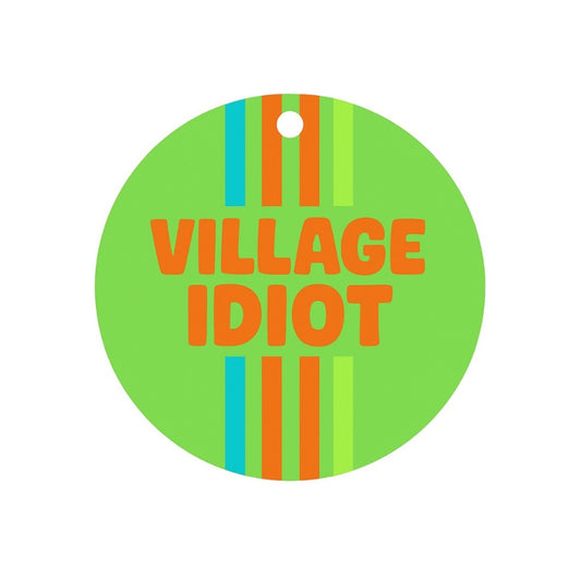 Village Idiot Pup Charm