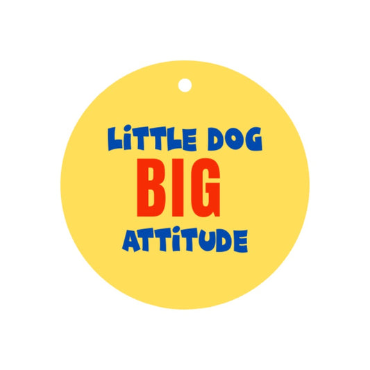 Little Dog, Bit Attitude Pup Charm
