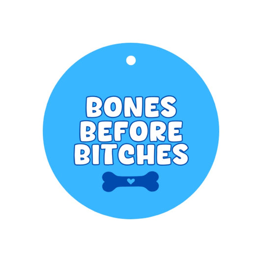 Bones Before Bitches Pup Charm