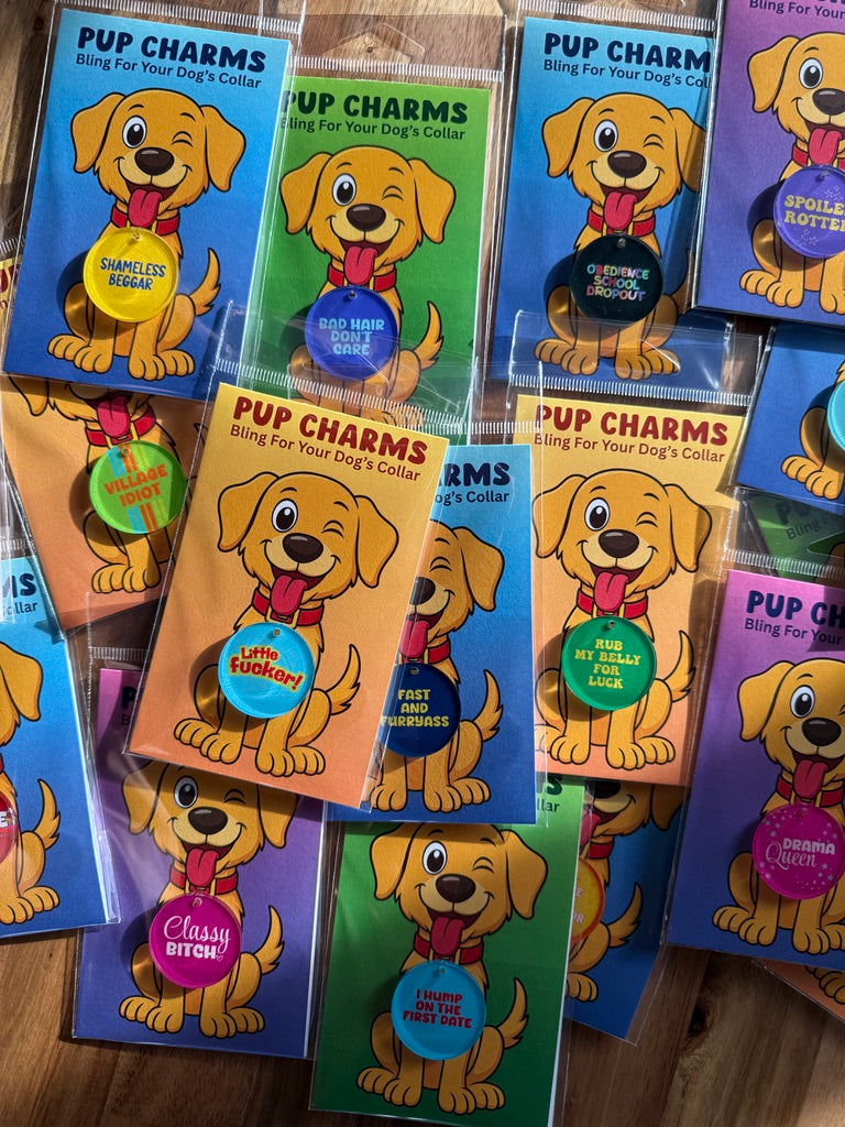 High Maintenance Pup Charm