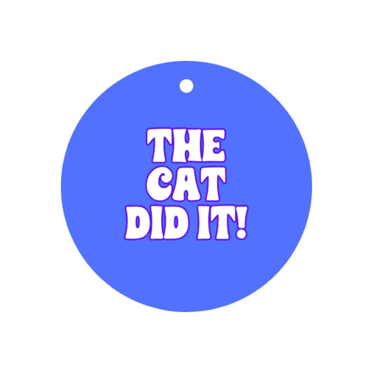 The Cat Did It Pup Charm
