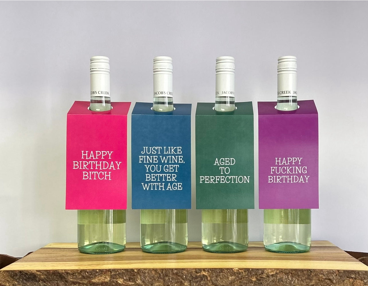 Birthday Bottle Tags