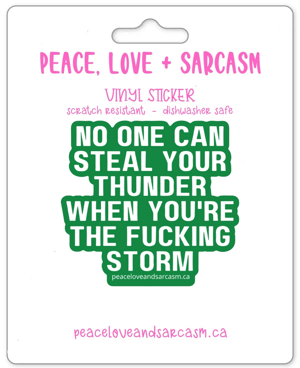 Steal Your Thunder Sticker