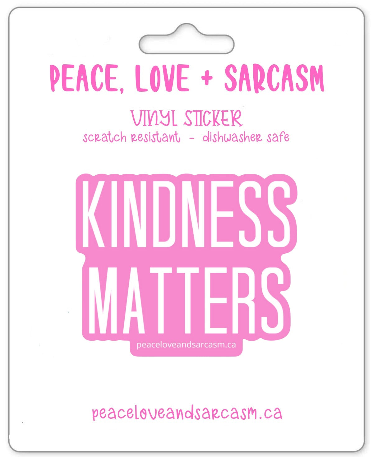 Kindness Matters Sticker