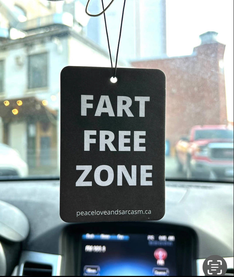 Fart Free Zone Air Freshener
